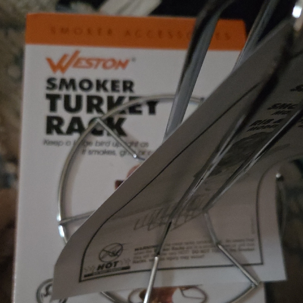 Weston Smoker Turkey Rack Brand New